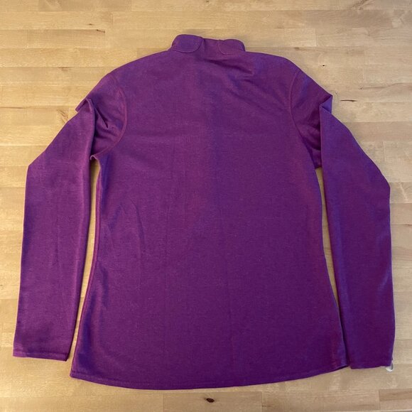 Patagonia W's Capilene® 3 Midweight 1/4 Zip-Neck, size large, purple - Picture 4 of 4